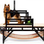 Dog Treadmill BowWowTread Manual Wooden Wheeled Pet Exercise-0