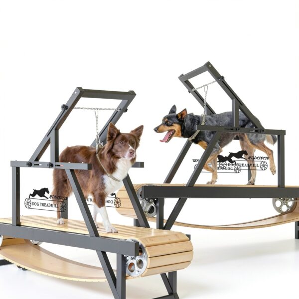 HINXIETIE Dog Treadmill Non-Motorized Weather-Proof Fitness-2