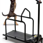 GQQBDB Dog Treadmill Safety Fence Multiple Modes Exercise-0