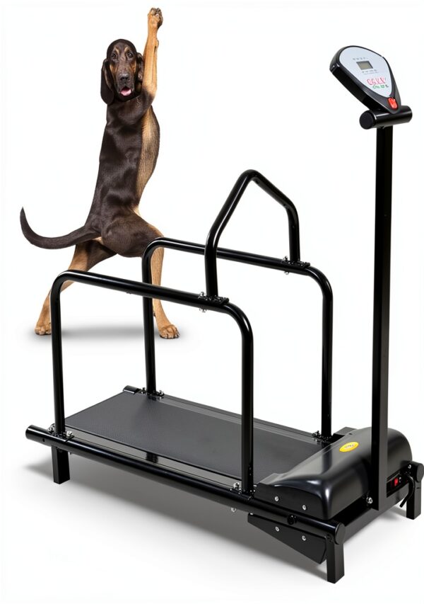GQQBDB Dog Treadmill Safety Fence Multiple Modes Exercise-0