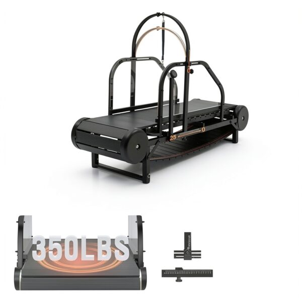 Moysoon Dog Treadmill Self-Propelled Medium Black Adjustable-2