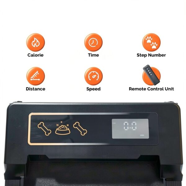 Afqxf Dog Treadmill Adjustable Height Portable Wheeled-6