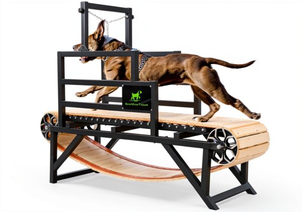 Dog Treadmill BowWowTread Manual Exercise Black Large-0