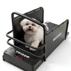 MODIDA Dog Treadmill Adjustable Speed Carbon Steel-0