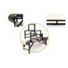 Dog Treadmill BowWowTread Manual Wooden Wheeled Pet Exercise-5