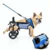 Lokshun Dog Wheelchair Lightweight Aluminum Reflective Small-4