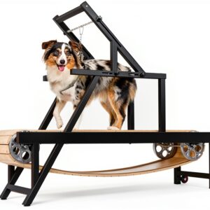 HINXIETIE Dog Treadmill Non-Motorized Weather-Proof Fitness-0