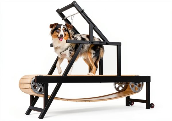 HINXIETIE Dog Treadmill Non-Motorized Weather-Proof Fitness-0