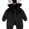 JiAmy Baby Snowsuit Polar Fleece Unisex Winter Outfit-0