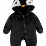 JiAmy Baby Snowsuit Polar Fleece Unisex Winter Outfit-0