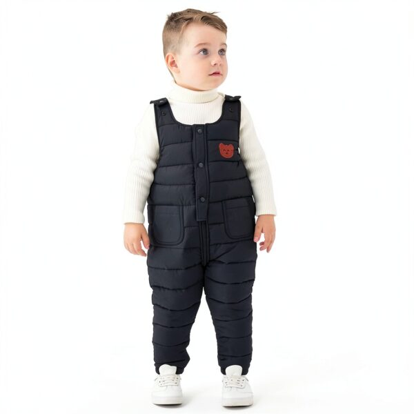 Boys Snow Suit Waterproof Insulated Toddler Winter Clothing-5