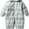 Carters Baby Snowsuit Water Resistant Fleece Lined Hood-0