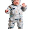Twinklebelle Baby Snowsuit Waterproof Insulated Sherpa Lined-1