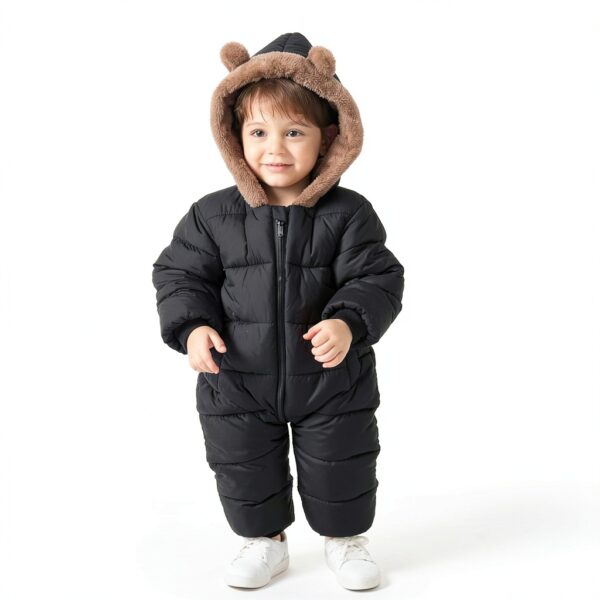 AiWMGL Baby Snowsuit Winter Warm Jumpsuit Soft Fabric-3
