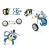 HobeyHove Pet Wheelchair Adjustable Aluminum Dog Stroller-4