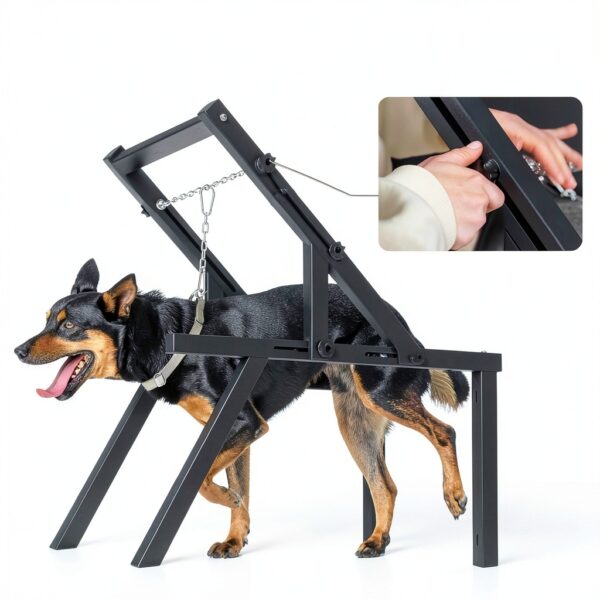 HINXIETIE Dog Treadmill Non-Motorized Weather-Proof Fitness-5