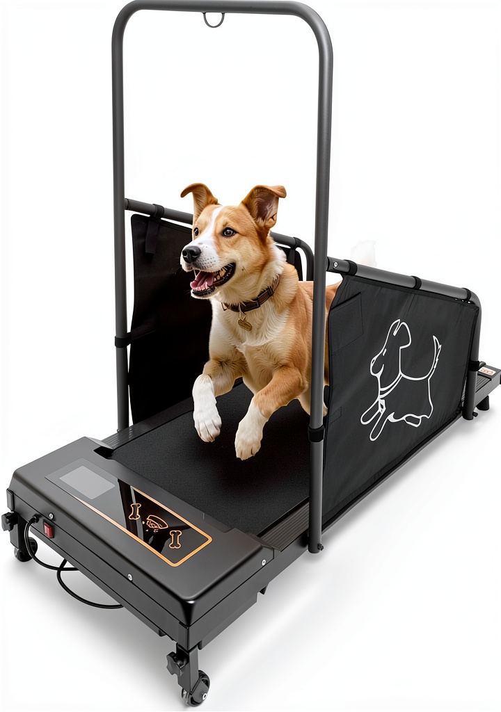 Afqxf Dog Treadmill in a home setting with a dog exercising