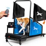 LifePro PawRunner Dog Treadmill Black Blue Alloy Steel-0