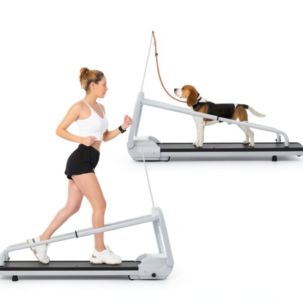 KWOJU Dog Treadmill Foldable Stainless Steel Pet Exercise-6