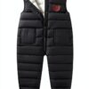 Generic Baby Fleece Snowsuit Winter Warm Jumpsuit Bear Hood-0