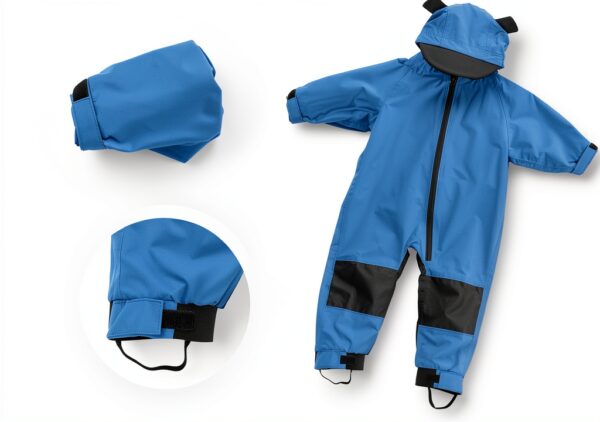 Baby Rain Suit Waterproof Outdoor Play Kids Jacket-1