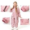 AiWMGL Toddler Snowsuit Waterproof Warm Winter Coat Boys-4