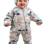 Twinklebelle Baby Snowsuit Waterproof Insulated Sherpa Lined-0