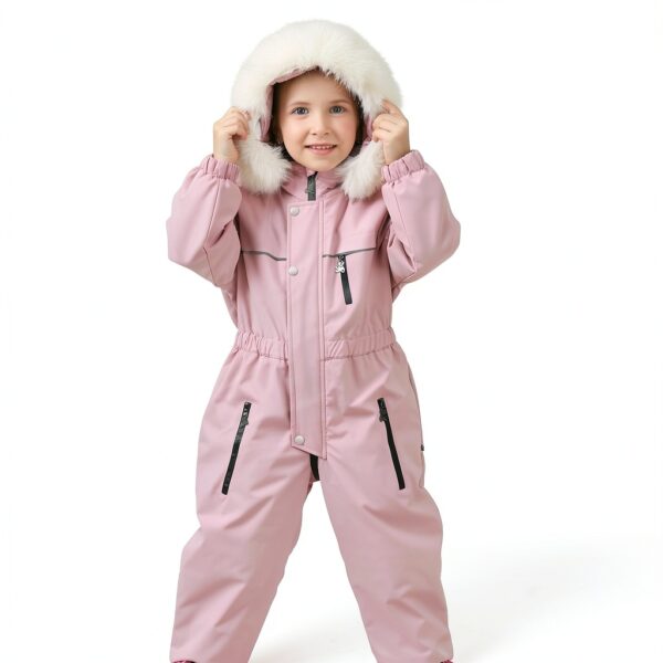AiWMGL Toddler Snowsuit Waterproof Warm Winter Coat Boys-3