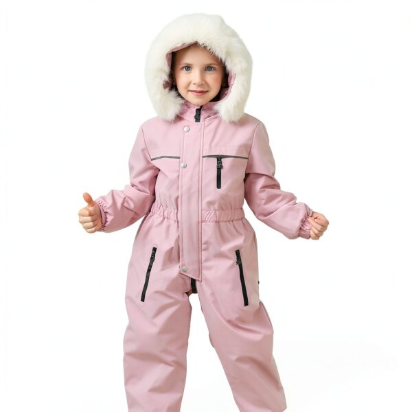 AiWMGL Toddler Snowsuit Waterproof Warm Winter Coat Boys-2