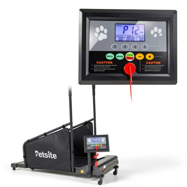 PETSITE Dog Treadmill Adjustable Height Portable Indoor-3