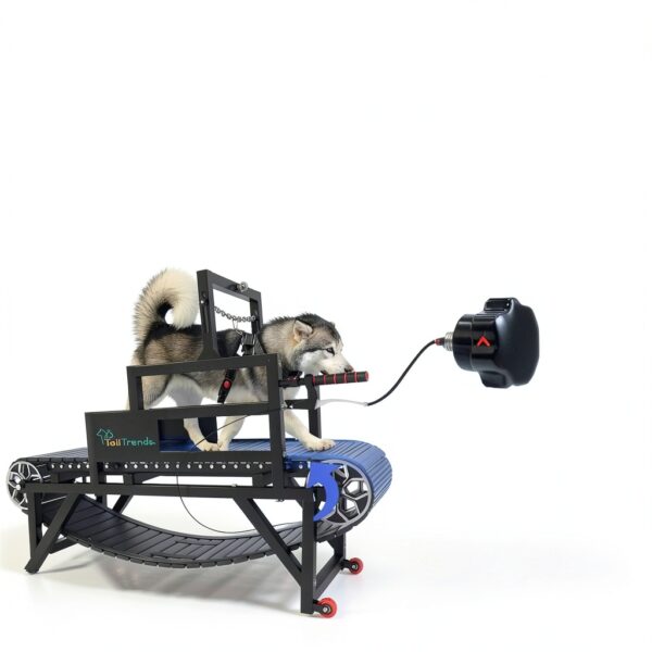 TailTrends Dog Treadmill Carbon Steel Safe Stop Mechanism-2