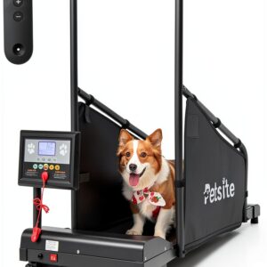 PETSITE Dog Treadmill Adjustable Height Portable Indoor-0
