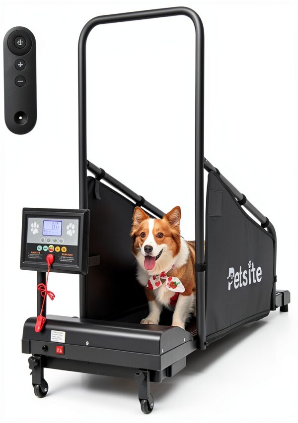 PETSITE Dog Treadmill Adjustable Height Portable Indoor-0