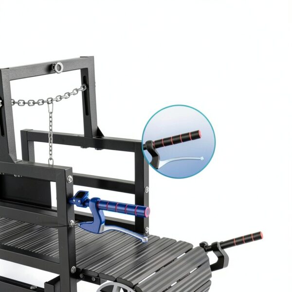 TailTrends Dog Treadmill Carbon Steel Safe Stop Mechanism-1