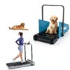 IRCPEN Dog Treadmill Foldable Metal Design for Pets-3