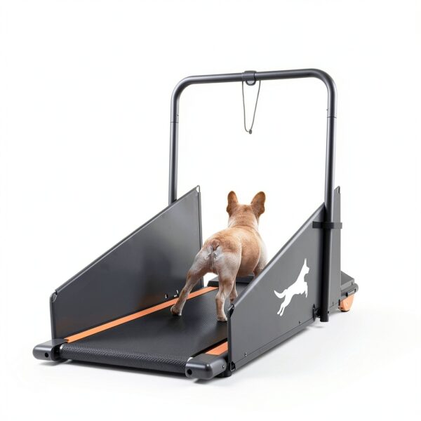 Ternewby Dog Treadmill Black Compact Design Adjustable Speed-4