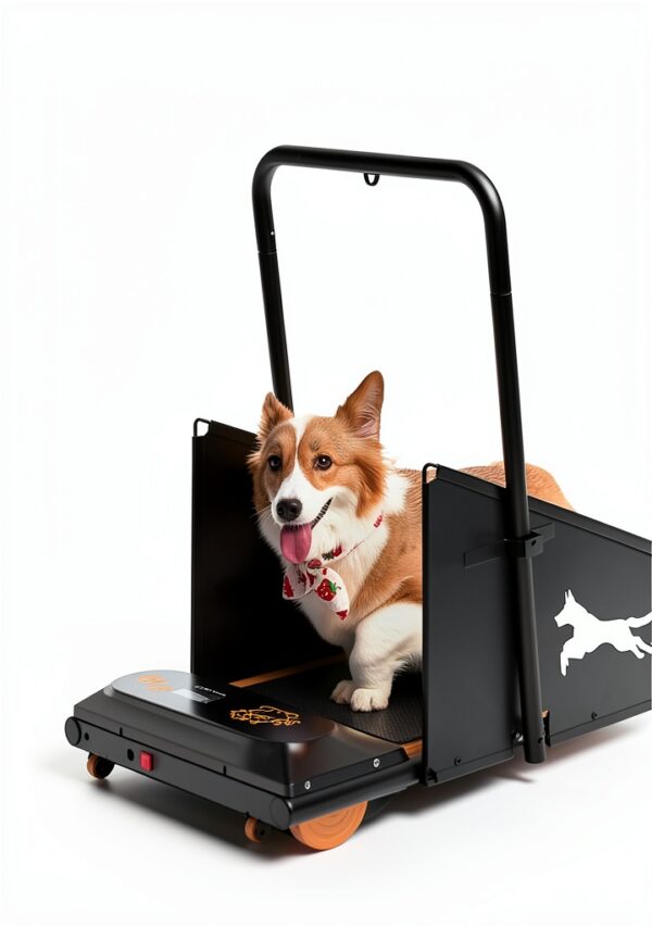 KWOJU Dog Treadmill Compact Design Stainless Steel Pet-4