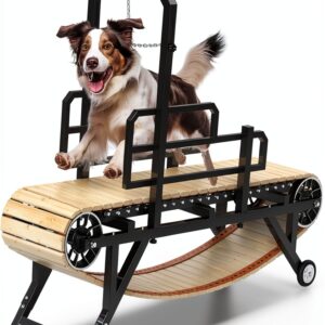 Holymuss Dog Treadmill 69 Inch Carbon Steel Pet Exercise-0