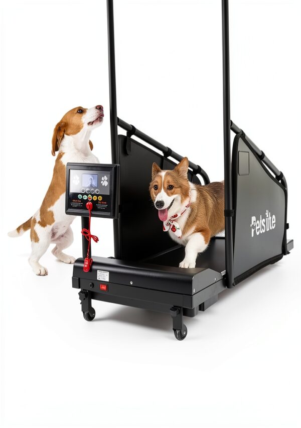 PETSITE Dog Treadmill Adjustable Height Portable Indoor-6