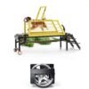 POOAMY Dog Treadmill Large Dogs Carbon Steel Adjustable-4