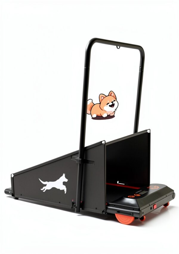 BeSokar Dog Treadmill Black Blue Manual Incline Bluetooth-5