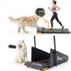 KWOJU Dog Treadmill Compact Design Stainless Steel Pet-6