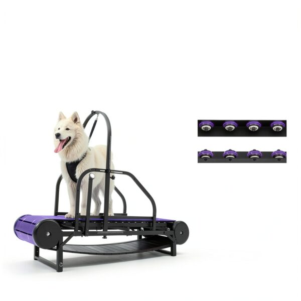 XUVIRA Dog Treadmill Non Motorized Adjustable Slope Training-3