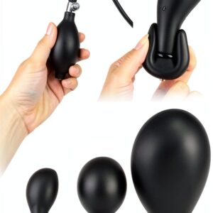BDSM SM Inflatable Silicone Mouth Gag WRWMSLGO-0