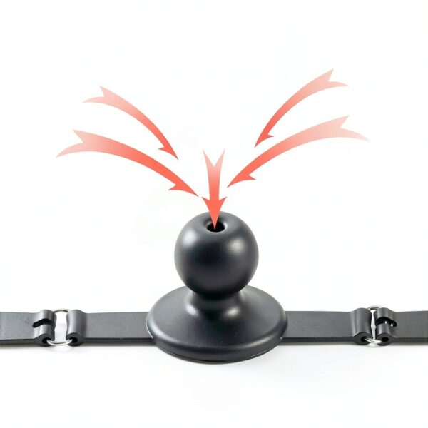 Ball Gag Silicone Bondage Sex Toy YIMPAFOOK-6
