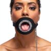 XR Brands Silicone Gag Lockable Buckle AG301-6