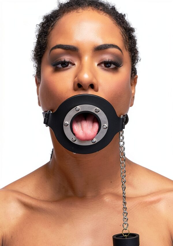 XR Brands Silicone Gag Lockable Buckle AG301-6
