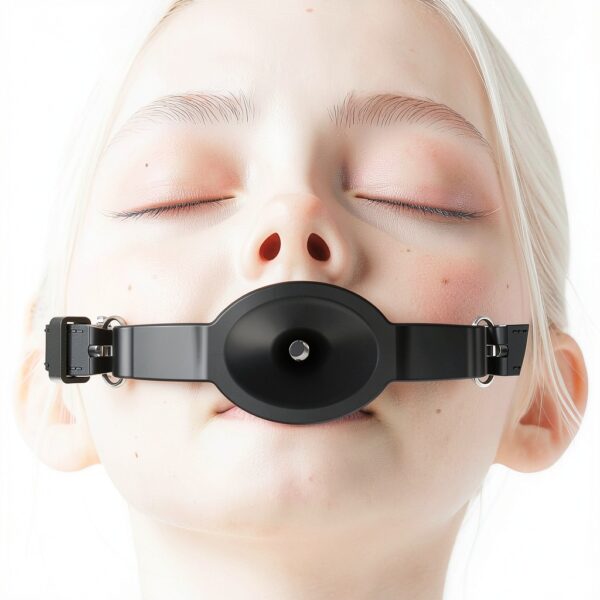 Ball Gag Silicone Bondage Sex Toy YIMPAFOOK-1