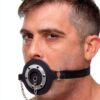 XR Brands Silicone Gag Lockable Buckle AG301-7