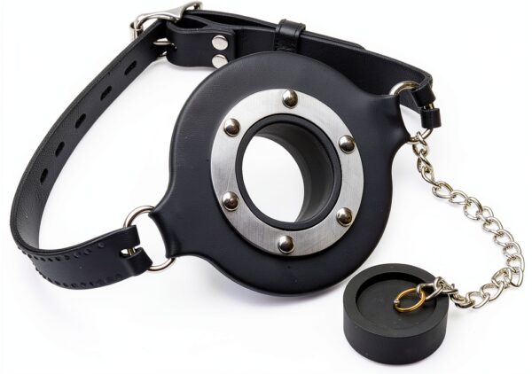 XR Brands Silicone Gag Lockable Buckle AG301-0
